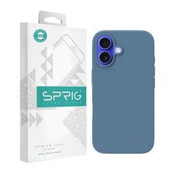 SPRIG Solid Printed iPhone 16 Plus Bumper Case Mobile Accessories-12