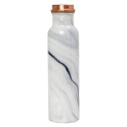 INTERNATIONAL GIFT White Single Copper Solid Water Bottle-30