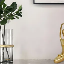 Aura Gold-Toned Yoga Pose Figurine Showpiece-image-16