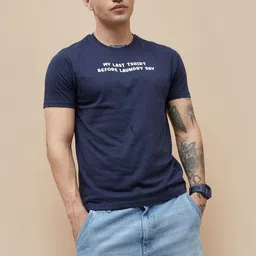 Fame Forever by Lifestyle Men Typography Printed Round Neck Cotton T-shirt-picture-21