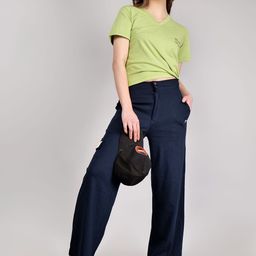 PRRODALITYV-Neck Pure Cotton T-Shirt With Trousers-image-49