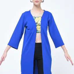 Moda Rapido Open Front Longline Shrug-image-39