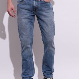 Being Human Men Classic Light Fade Stretchable Jeans-image-90