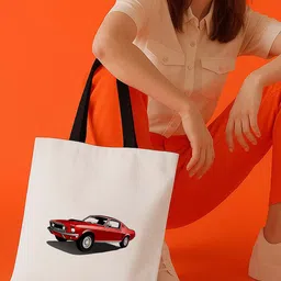 ARTBUG Printed Shopper Tote Bag-image-47