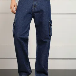 ANGERHOOD Men Easy Wash Cargos Trousers-picture-15