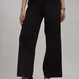 Virgio Raisha Pants Cotton Flared Pants-picture-20