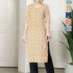 7Threads Women Pack Of 6 Ethnic Motifs Printed Floral Kurta-image-40