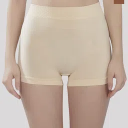PLUMBURY Women Pack Of 2 Seamless Boy Shorts Briefs-image-55
