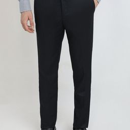 Park Avenue Men Original Slim Fit Formal Trousers-picture-2