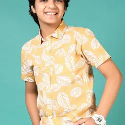 V-Mart Boys Floral Opaque Printed Casual Shirt-image-54