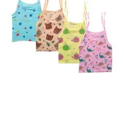 ARYA Kids Jhabla Innerwear Vest - Pack Of 4-picture-0