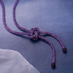 SOHI The Jingle Sautoir Stones Studded Necklace-96