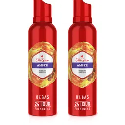 Old Spice Set Of 2 Amber Deodorant Body Spray - 140ml Each-14
