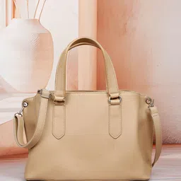 White Lily PU Structured Tote Bag-41