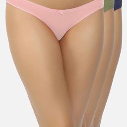Shyygl Set of 3 Low-Rise Bikini Briefs-image-46