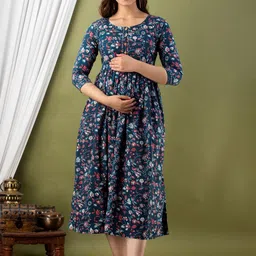 MURLI KURTI Women Printed Thread Work Anarkali Kurta-image-85