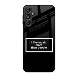 QRIOH Music Lover Printed Sleek & Lightweight Silicone Samsung Galaxy A16 5G Glass Case-picture-9