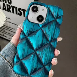 Luxury Kase Geometric Printed iPhone 15 Plus Back Case Mobile Accessories-15