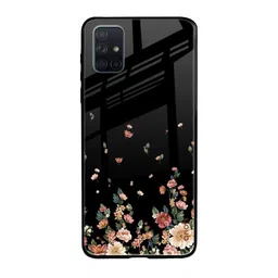 QRIOH Floral Printed Samsung Galaxy A51 Back Case Mobile Accessories-30