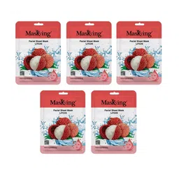 MasKing Set Of 5 Litchi Beauty Facial Sheet Mask-18