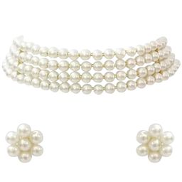 Anouk Pearl Beaded Jewellery Set-11