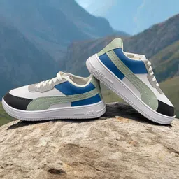 COGS Men Poma Striped Sneakers-image-48