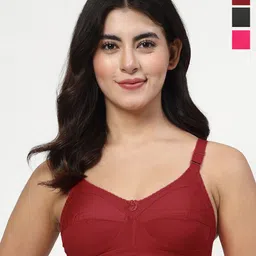LILY Pack Of 3 Full Coverage Minimizer Bra-6