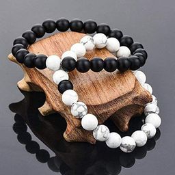 The Roadster Lifestyle Co Girls Set Of 2 Silver Plated Beaded Bracelet-image-48