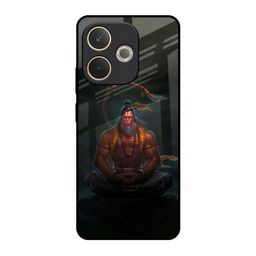 QRIOH Lord Hanuman Printed Oppo A5 Pro 5G Back Case Mobile Accessories-image-99