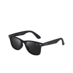 FUNGLASSES Unisex Square Sunglass with UV Protected Lens WFR BLK SPRING POLARIZ-6