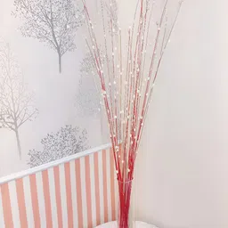Myntra Elegant Homes White 1 Pieces Blossom Bamboo Artificial Flower-image-87