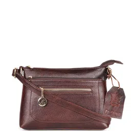 GENWAYNE Leather Structured Shoulder Bag-17
