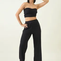 aayu Off-Shoulder Neck Sleeveless Top With Trouser-45