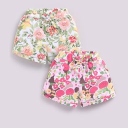 Biskid Girls Floral Printed Hot Pants Shorts-image-47