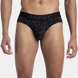 Jockey Abstract Printed Mid-Rise Basic Briefs FP22-0105-BKP02-picture-10
