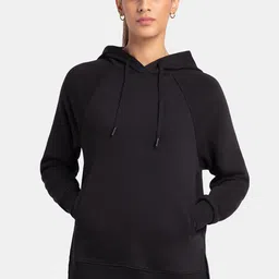 Jockey Super Combed Cotton Rich Fleece Fabric Drop Shoulder Styled Hoodie Sweatshirt -U107-picture-37