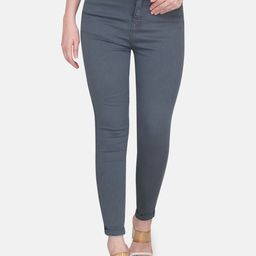 Albion By CnM Women Slim Fit Low Distress Stretchable Jeans-image-24
