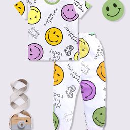 YK X Minute Mirth Boys Printed T-shirt And Joggers-picture-4