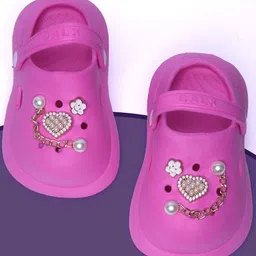 FEETWELL SHOES Girls Croslite Clogs-15