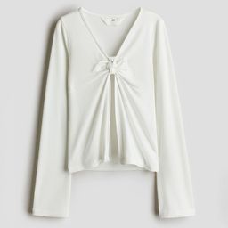 H&M Girls Tie-Detail Cardigan-image-88