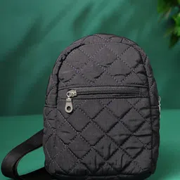 Anekaant Geometric Sling Bag with Quilted-6