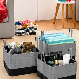 Kuber IndustriesSet of 3 Foldable & Collapsible Storage Box for Clothes-50