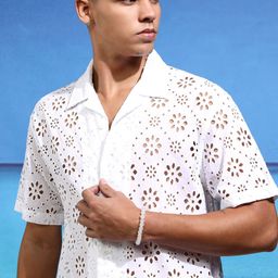 HIGHLANDER Men Opaque Casual Shirt-image-86