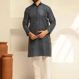 SOJANYA Men Embroidered Kurta-picture-21