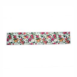 BILBERRY Furnishing by preeti grover Red& Green Cotton Fruit Printed Dining Table Runner-2
