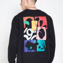 Mast & Harbour Men Graphic Printed Pullover Sweatshirt-picture-18