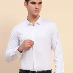 Global Republic Spread Collar Tailored Fit Shirt-image-75