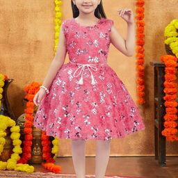 Muhuratam Girls Pure Wool Dresses-image-32