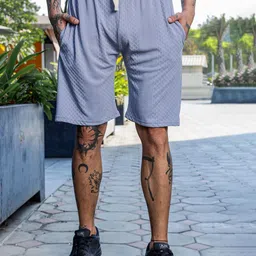 House of Koala Unisex Striped Shorts-image-78