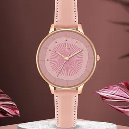 DOUBLERUN Women Solid Dial & Leather Straps Analogue Multi Function Watch H05NMT-572-picture-45